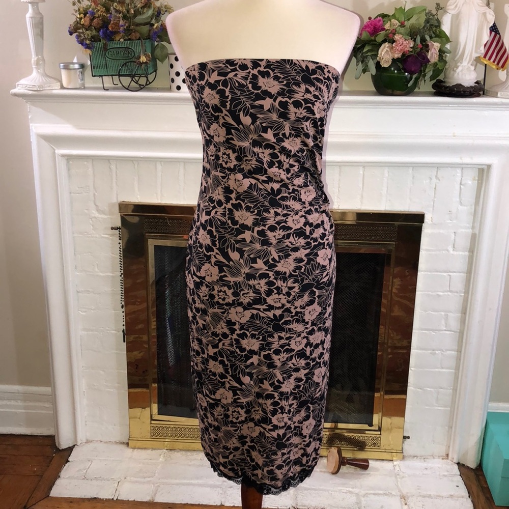 Nicole Miller Collection Silk Sheath Dress Size S